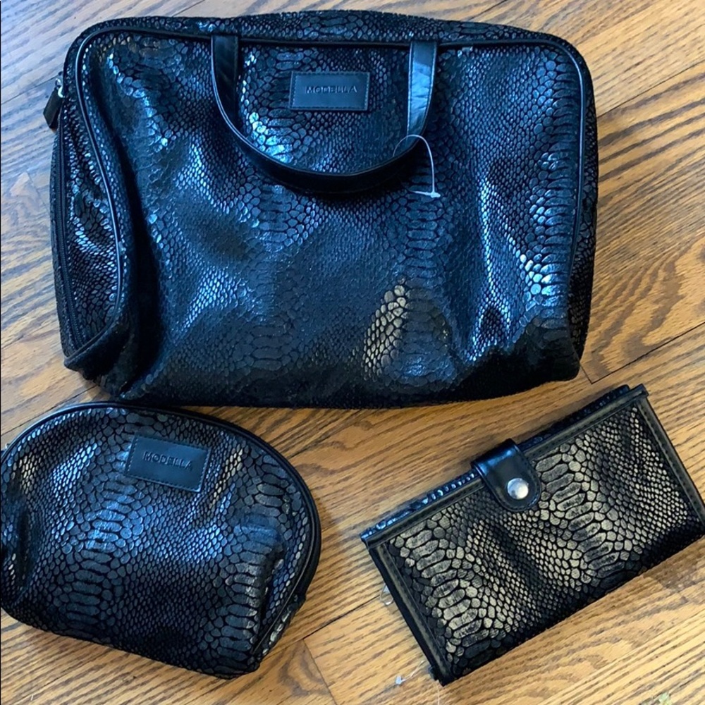 Modella 3-piece make-up bags